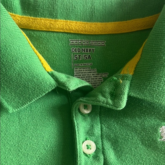 ✨Old Navy Green Polo Classic Short Sleeve Shirt - Picture 2 of 3